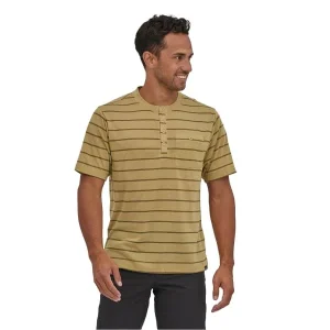 Satisfait ou Remboursé PATAGONIA M’S CAP COOL TRAIL BIKE HENLEY FURROW STRIPE MORAY KHAKI 22 7