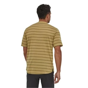 Satisfait ou Remboursé PATAGONIA M’S CAP COOL TRAIL BIKE HENLEY FURROW STRIPE MORAY KHAKI 22 9