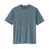 PATAGONIA M’S CAP COOL DAILY GRAPHIC SHIRT UP HIGH ENDURANCE: LIGHT PLUME GREY X-DYE 23 en solde 11