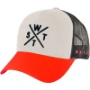 vente pas cher en ligne WATTS TRUCKER CAP TRIBE NAVY/RED 23 8