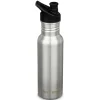 KLEAN KANTEEN 18OZ CLASSIC NARROW (W/SPORT CAP) BRUSHED STAINLESS 23 soldes pas cher 5