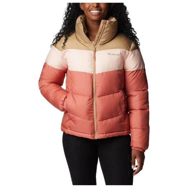 Columbia – Women’s Puffect Color Blocked Jacket – Veste Synthétique grande marque pas cher 1