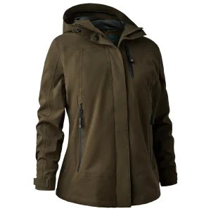 site soldes Deerhunter – Women’s Sarek Shell Jacket With Hood – Veste Imperméable 12