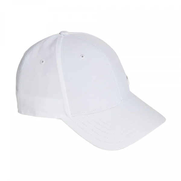 Lightweight Baseball Cap With Metallic Logo Adidas magasin pas cher 5