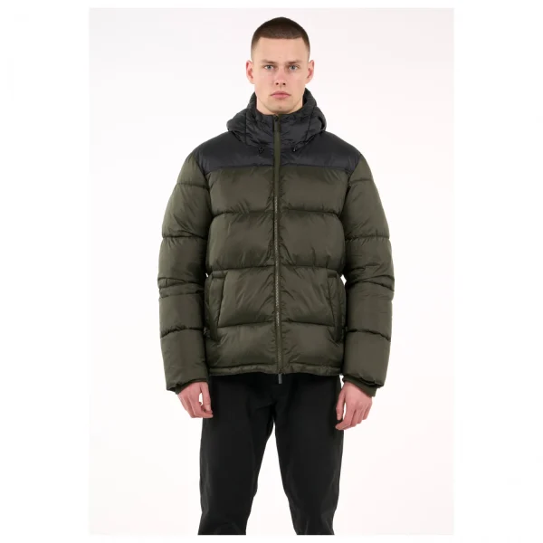 en ligne KnowledgeCotton Apparel – Thermore Puffer Color Blocked Jacket Thermo Active – Veste Synthétique 4