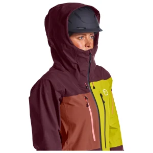 Ortovox – Women’s 3L Deep Shell Jacket – Veste De Ski achat pas cher 18