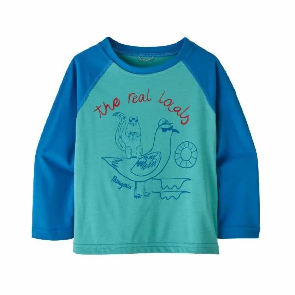 Retour Facile et Gratuit Meilleure vente ✨ Patagonia Baby Cap Cool Daily Crew – T-shirt enfant 😀 1