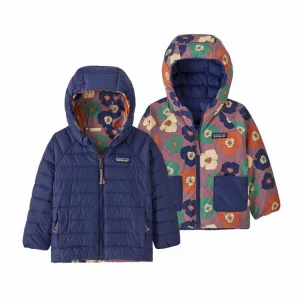 Authenticité garantie Tout neuf 🧨 Patagonia Baby Reversible Down Sweater Hoody – Doudoune enfant 🎁 6