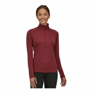 Prestation Et Rapide Bon marché 🛒 Patagonia Cap MW Zip Neck – Sous-vêtement technique femme ✔️ 9