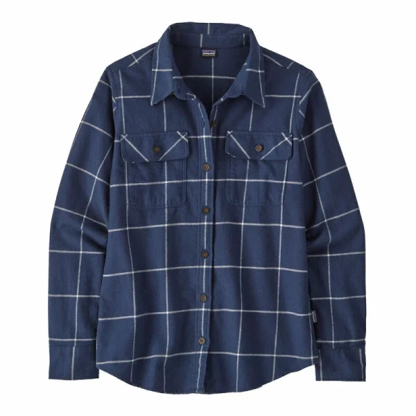 Top ventes Vente flash ✔️ Patagonia L/S Organic Cotton MW Fjord Flannel 👕 Shirt – Chemise femme 🎁 1