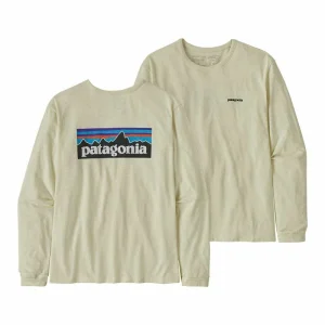 mode pas chere Budget 😀 Patagonia L/S P-6 Logo Responsibili-Tee – Pullover femme 🎉 9