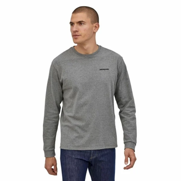 Meilleur prix ⌛ Patagonia L/S P-6 Logo Responsibili-Tee – T-shirt homme 🛒 marque pas cher en ligne 8