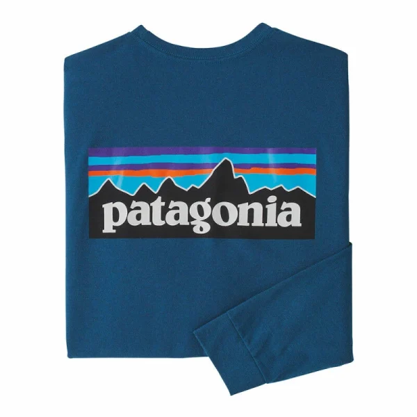 Meilleur prix ⌛ Patagonia L/S P-6 Logo Responsibili-Tee – T-shirt homme 🛒 marque pas cher en ligne 7