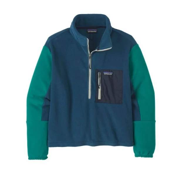 soldes en ligne Offres 💯 Patagonia Microdini 1/2 Zip P/O – Polaire femme ✨ 4