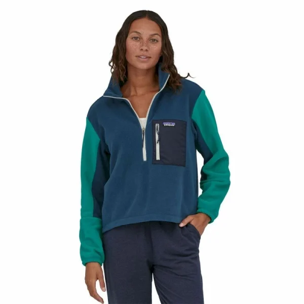 soldes en ligne Offres 💯 Patagonia Microdini 1/2 Zip P/O – Polaire femme ✨ 1