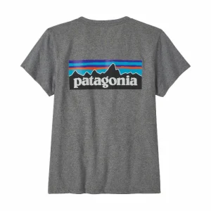 Vente Meilleure vente ✨ Patagonia P-6 Logo Responsibili-Tee – T-shirt femme 😍 10