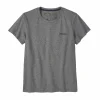 Vente Meilleure vente ✨ Patagonia P-6 Logo Responsibili-Tee – T-shirt femme 😍 14