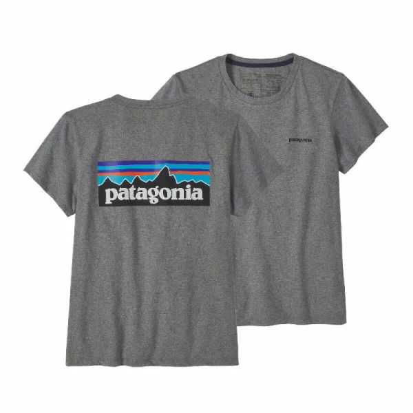 Vente Meilleure vente ✨ Patagonia P-6 Logo Responsibili-Tee – T-shirt femme 😍 4