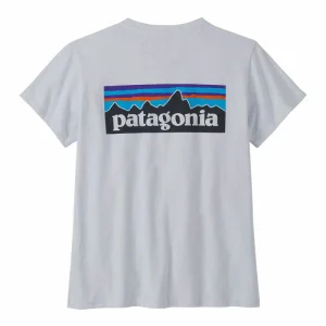 Vente Meilleure vente ✨ Patagonia P-6 Logo Responsibili-Tee – T-shirt femme 😍 18