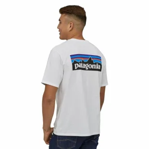 Coupon ⭐ Patagonia P-6 Logo Responsibili-Tee – T-shirt homme 🧨 Paris 12