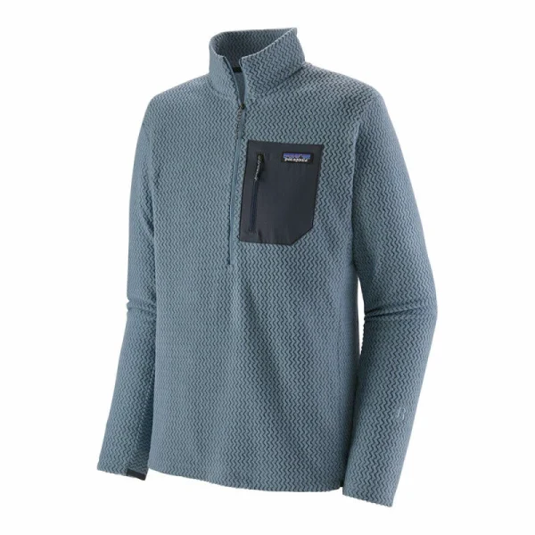 Remise 👍 Patagonia R1 Air Zip Neck – Polaire homme 😀 site soldes 1