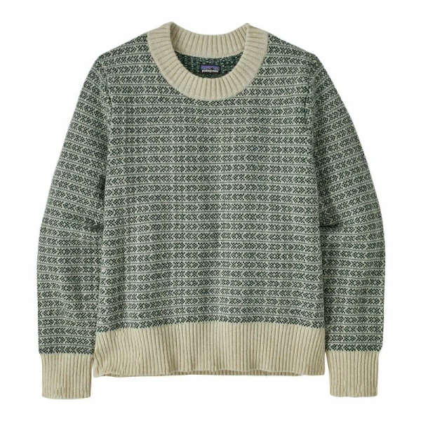 Promo 🥰 Patagonia Recycled Wool Crewneck Sweater – Pullover femme ⌛ De super promotions disponibles 1