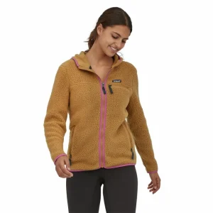 soldes pas cher Le moins cher 🤩 Patagonia Retro Pile Hoody – Polaire à capuche femme 👏 8