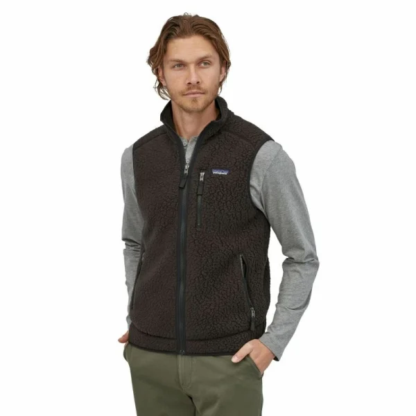 Remise ⭐ Patagonia Retro Pile Vest – Polaire sans manches homme 🎉 se précipiter pour acheter 1