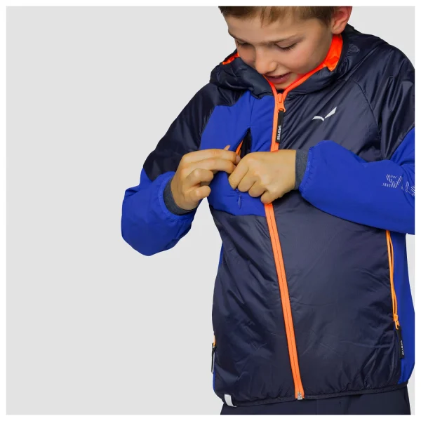 grande popularité Salewa – Kid’s Ortles Hybrid Tirol Wool Responsive Jacket – Veste Synthétique 5