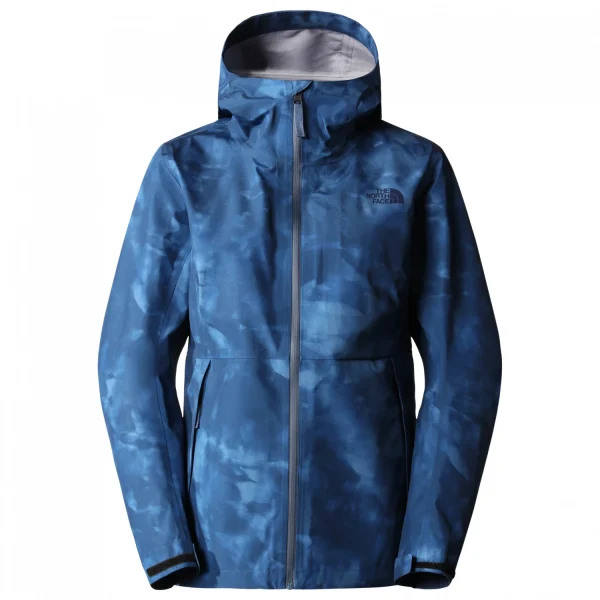 boutiqued en ligne The North Face – Women’s Printed Dryzzle Futurelight Jacket – Veste Imperméable 4